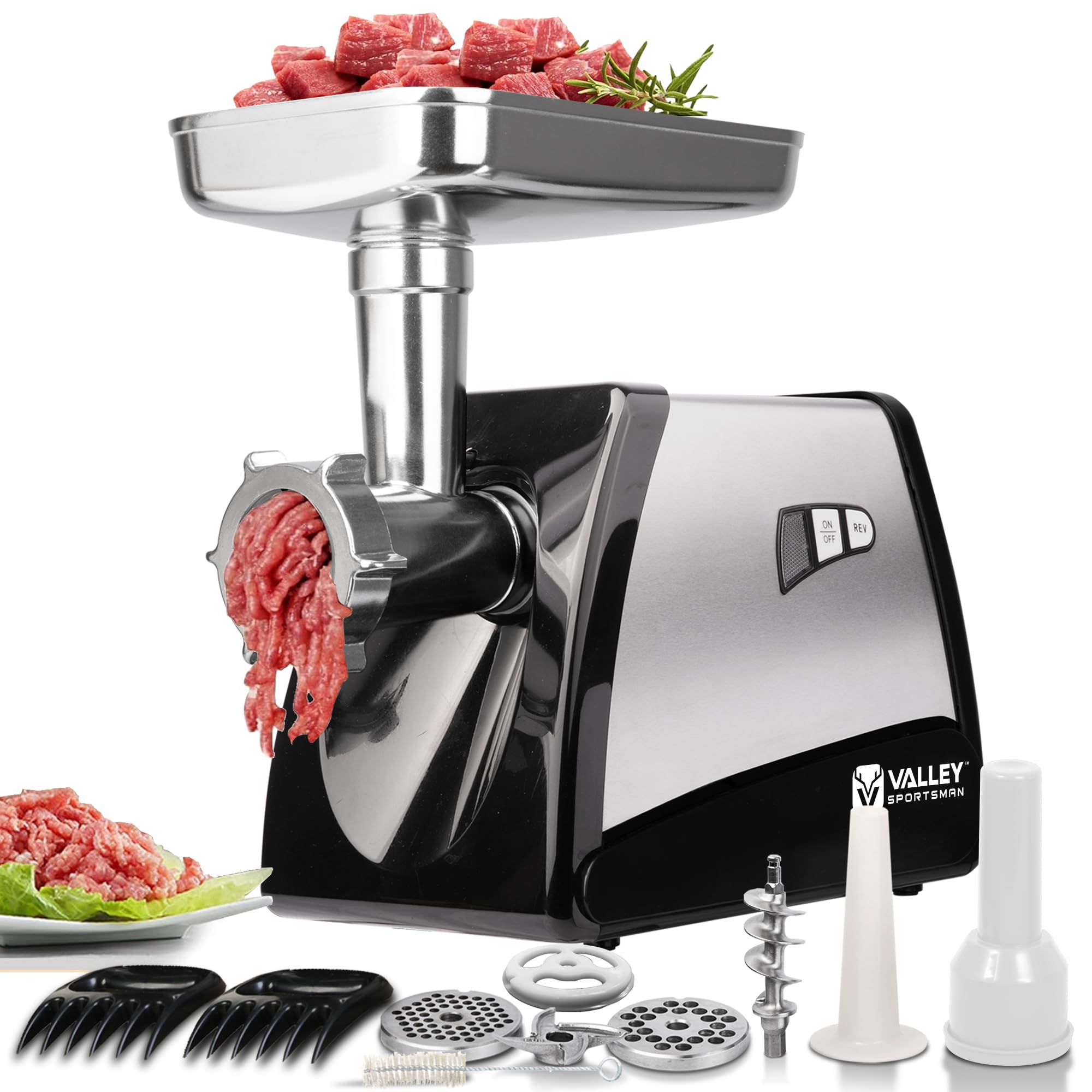 Amazon.com: Valley Sportsman Electric Meat Grinder - ETL Approved